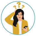 Confused person